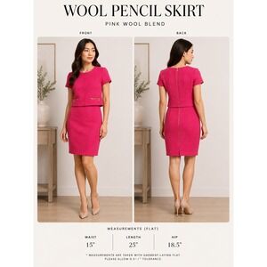 Laundry by Shelli Segal Pink Tweed Layered Sheath Dress Size 2 Gold Zip Accent